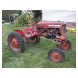 INTERNATIONAL FARMALL CUB W/ 4 CYL FLATHEAD GAS--