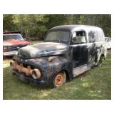 1951 FORD F100 PANEL TRUCK NO TITLE PARTS ONLY