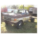 1986 FORD F350 4X4 DUALLY PICKUP TRUCK W/