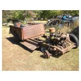 VINTAGE FORD PICK UP TRUCK NO TITLE PARTS ONLY