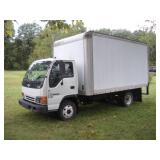 1998 IZUZU / CHEVY W4 DIESEL BOX TRUCK W/