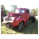 1946 FORD FLAT BED TRUCK NO TITLE PARTS ONLY