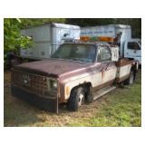 1979 CHEVY 1 TON WRECKER NO TITLE PARTS ONLY