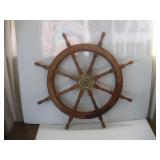 VINTAGE 3FT SHIP WHEEL