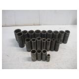 3/8 AND 1/2 IN DRIVE IMPACT SOCKETS