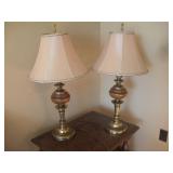 PAIR OF LAMPS