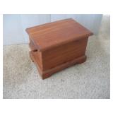 WOODEN TOY CHEST 18X12X12