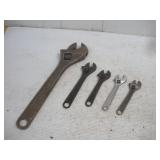ADJUSTABLE WRENCHES LARGEST 15IN