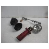 VINTAGE AUTOMOTIVE HORNS AND LIGHT