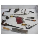 WOOD WORKING TOOLS AND HANDSAWS
