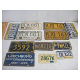LICENSE PLATES