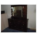 DRESSER W/ MIRROR60X20X74