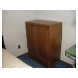 OAK CABINET 38X21X48