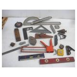 MEASURING TOOLS AND UTILITY KNIVES