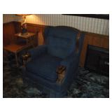 WOOD FRAMED CHAIR