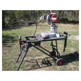 CE COMPOUND MITER SAW W/ CRAFTSMAN FOLDING--