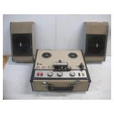 SONY TC-200 TAPE PLAYER W/ DETACHABLE SPEAKERS