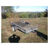 SINGLE AXEL TRAILER 10FTX4.5FT NO TITLE