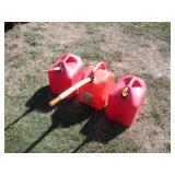 PLASTIC FUEL CANS