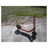 VINTAGE METAL STATE FARM SCOOTER