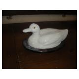 WESTMORELAND GLASS DUCK