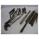 FILES HACKSAWS AND CHISELS