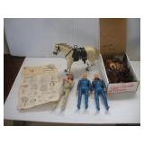 MARX JOHNNY WEST COWBOYS AND INDIANS TOYS