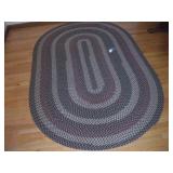 BRADED AREA RUG 8FTX5FT