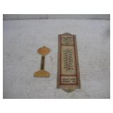 VINTAGE THERMOMETERS LONGEST 10IN