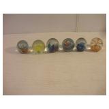 GLASS PAPER WEIGHTS