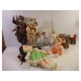 ASSORTED DOLLS TALLEST 14IN