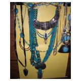 10 PC TURQUOISE NECKLACES