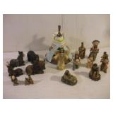 NATIVE AMERICAN TRIBE FIGURINES