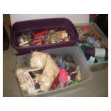 ASSORTED YARN AND CRAFTS STRING