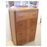 VINTAGE WATERFALL WOODEN DRESSER