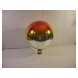 VINTAGE GLASS GAZING BALL 12IN