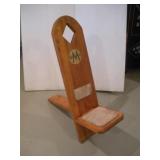 NATIVE AMERICAN STARGAZING CHAIR W/