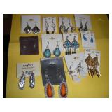12 PAIR OF EARINGS