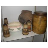 NATIVE AMERICAN POTERY AND Dï¿½COR