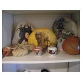 NATIVE AMERICAN POTERY AND Dï¿½COR