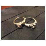 2-14 KT GOLD RINGS