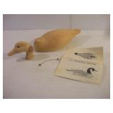 WOODEN CANADIAN GOOSE PAINTING KIT W/ EYES AND