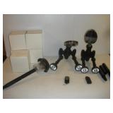 2 SOLAR POWERED LED GROUND LIGHTS W/ 5-