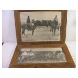 VINTAGE NATIVE AMERICAN FRAMED PHOTOS