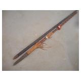 NATIVE AMERICAN SPEAR AND SPEAR HANDLE