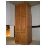 OAK CABINET 29X27X85