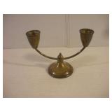 STERLING SILVER CANDLE HOLDER 5 1/2 IN TALL