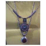 2 STERLING NECKLACES