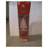 48IN FIBER LIGHTED CHRISTMAS TREE