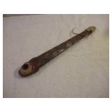 HAND CARVED NATIVE AMERICAN PEACE PIPE 12IN